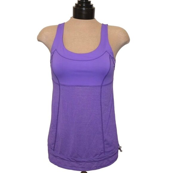 Lululemon Athletica Ta Ta Topper Purple Tank - Picture 4 of 7